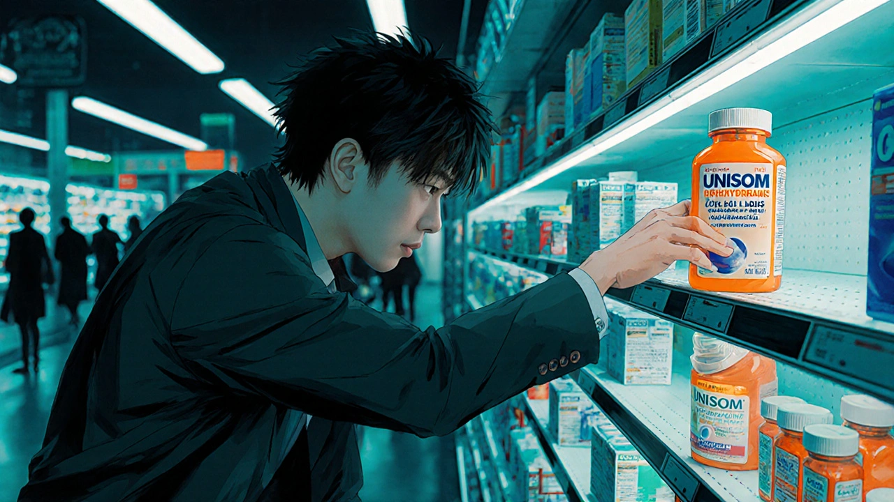 Unisom (Diphenhydramine) vs. Top Sleep‑Aid Alternatives - Full Comparison