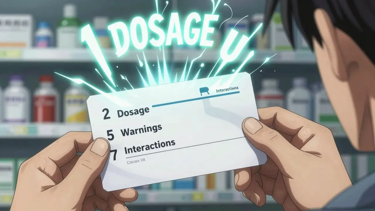How to Read FDA Drug Labels: Understanding Key Information Sections