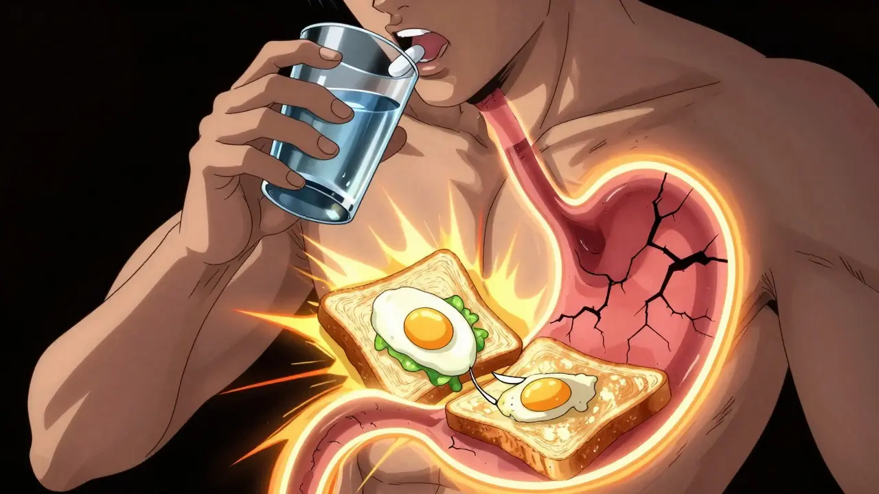 Taking Medication with Food: When and Why It Reduces Side Effects